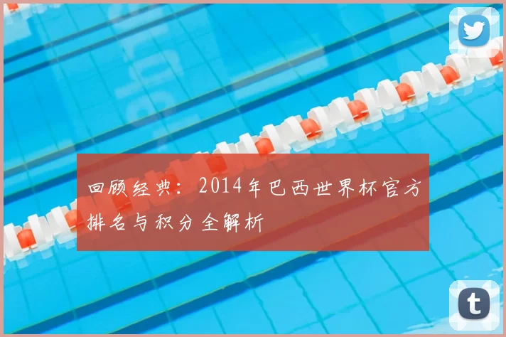 回顾经典：2014年巴西世界杯官方排名与积分全解析
