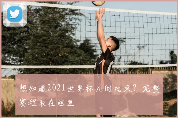 想知道2021世界杯几时结束？完整赛程表在这里